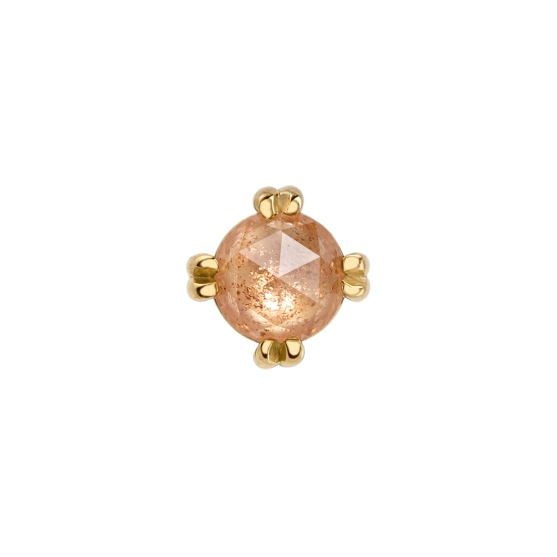 Cab Prong 2.5mm — 14k Yellow Gold — BVLA piercing jewellery