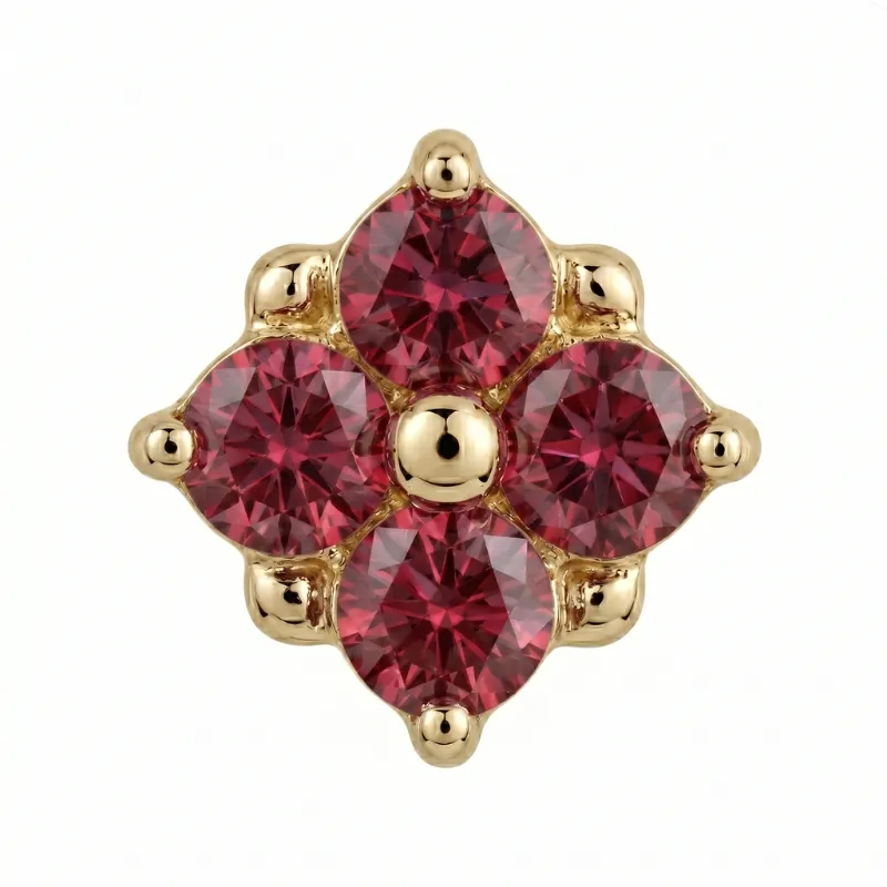 Reema — 14k Yellow Gold — BVLA piercing jewellery