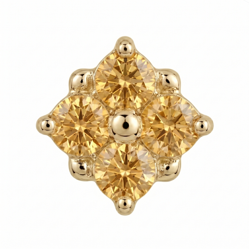 Reema — 14k Yellow Gold — BVLA piercing jewellery