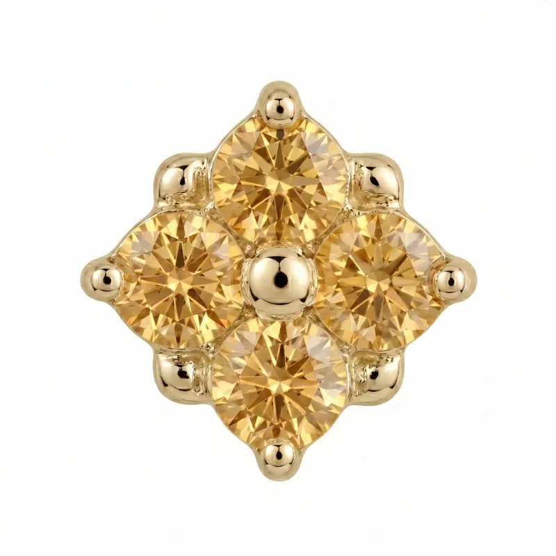 Reema — 14k Yellow Gold — BVLA piercing jewellery