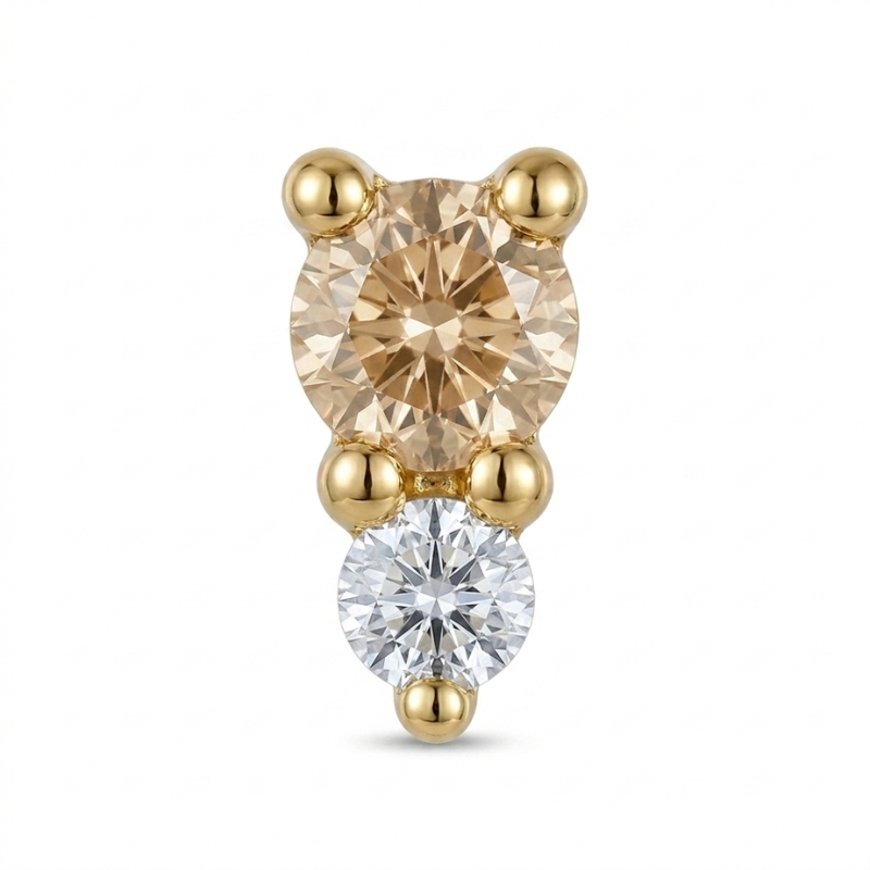 Jeanie 2 — 14k Yellow Gold — BVLA piercing jewellery