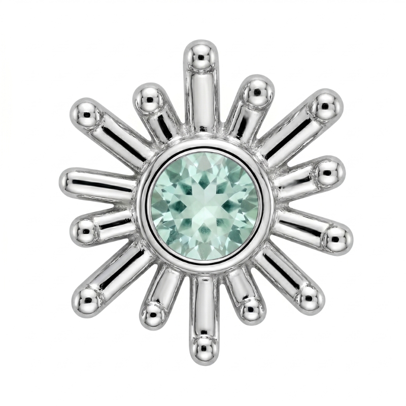 Sunray — 14k White Gold — BVLA piercing jewellery