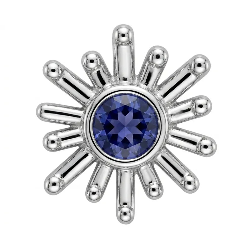 Sunray — 14k White Gold — BVLA piercing jewellery