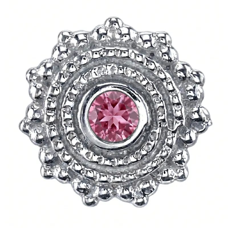 Afghan 6mm — 14k White Gold — BVLA piercing jewellery