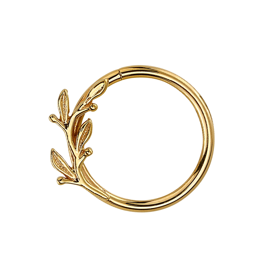 Amity Seam Ring — 14k Yellow Gold — BVLA piercing jewellery