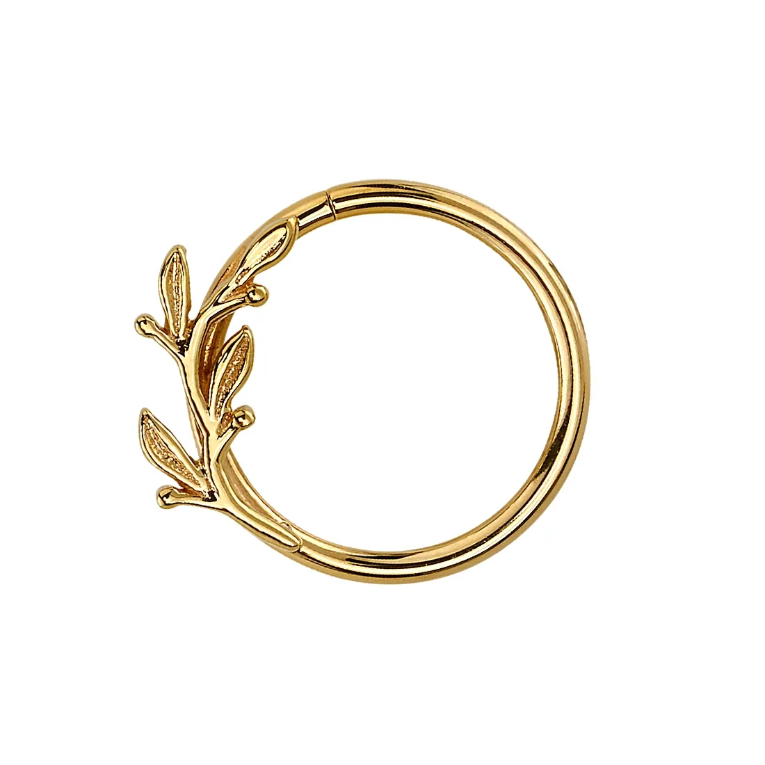 Amity Seam Ring — 14k Yellow Gold — BVLA piercing jewellery