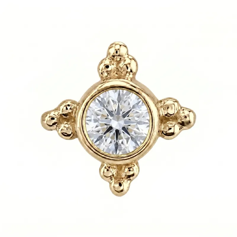 Mini Kandy — 14k Yellow Gold — BVLA piercing jewellery