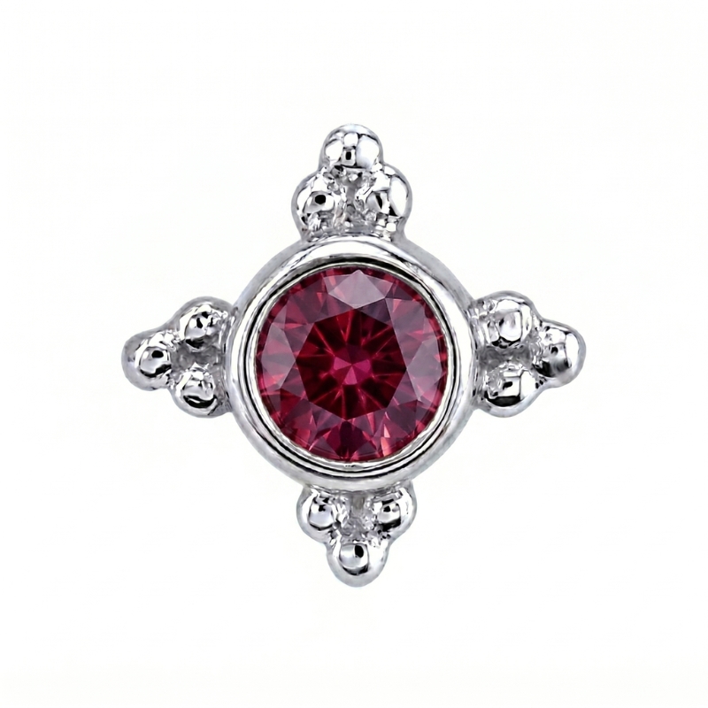 Mini Kandy — 14k White Gold — BVLA piercing jewellery