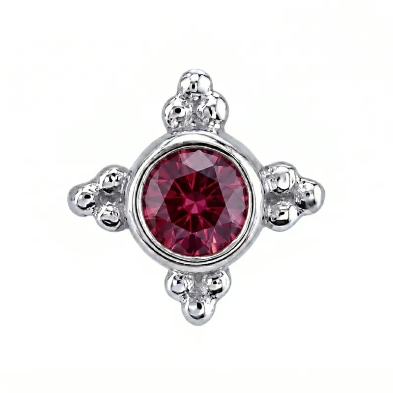 Mini Kandy — 14k White Gold — BVLA piercing jewellery