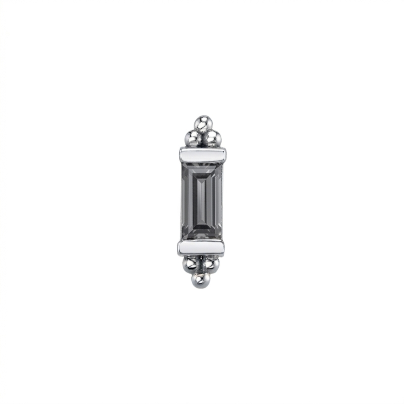 Siva — Grey diamond in 14k White Gold
