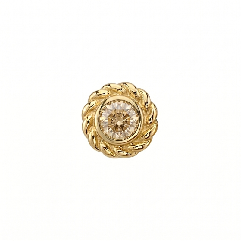 Mini Raine — 14k Yellow Gold — BVLA piercing jewellery
