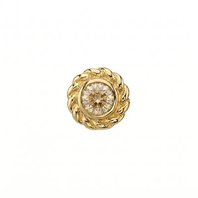 Mini Raine — 14k Yellow Gold — BVLA piercing jewellery