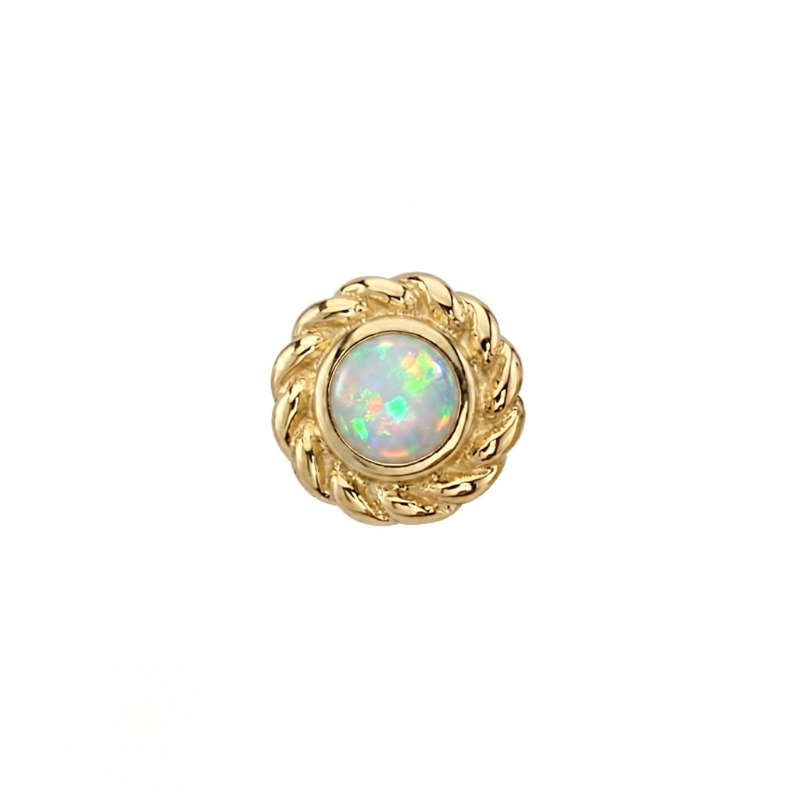 Mini Raine — 14k Yellow Gold — BVLA piercing jewellery