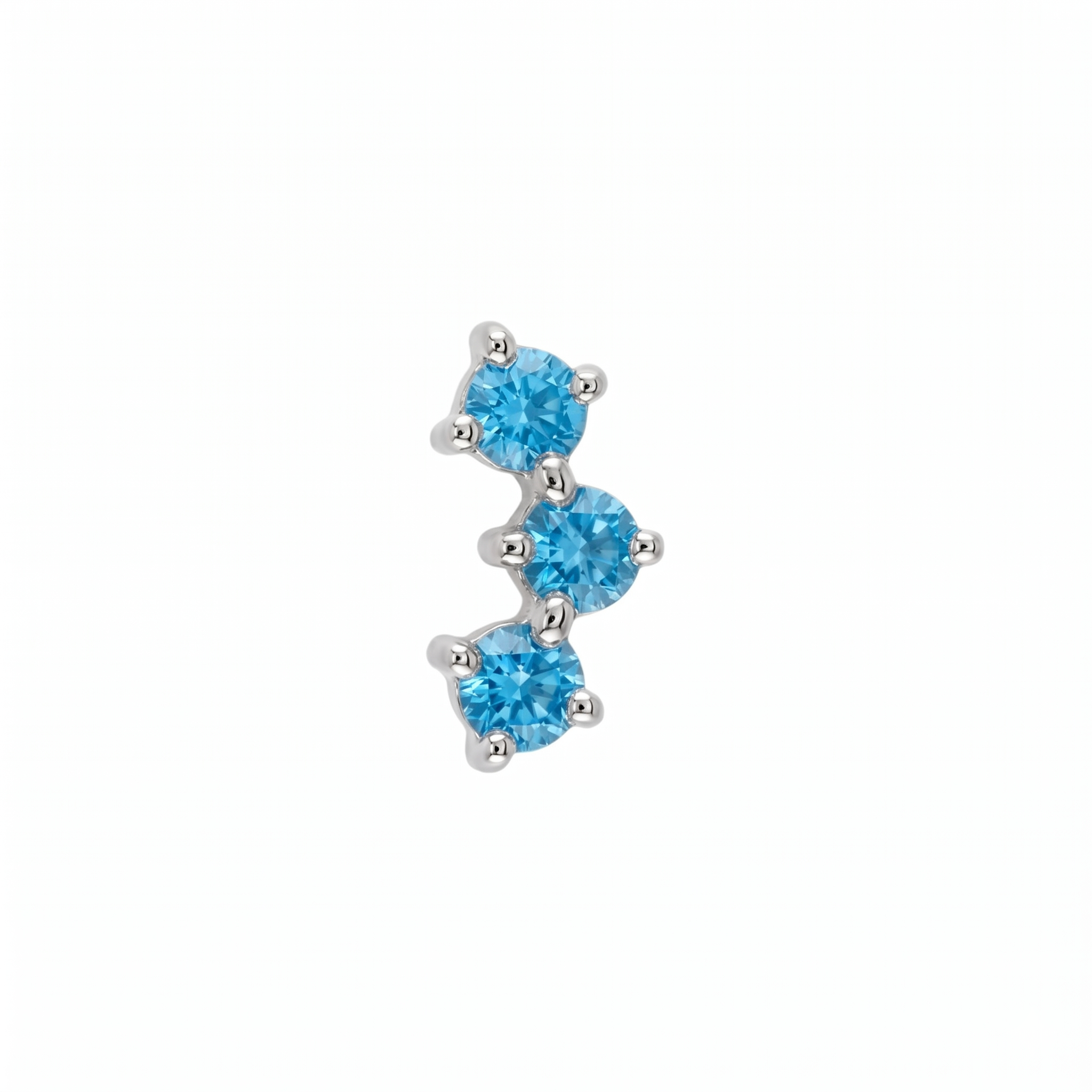 Muse 1.5mm — 14k White Gold — BVLA piercing jewellery
