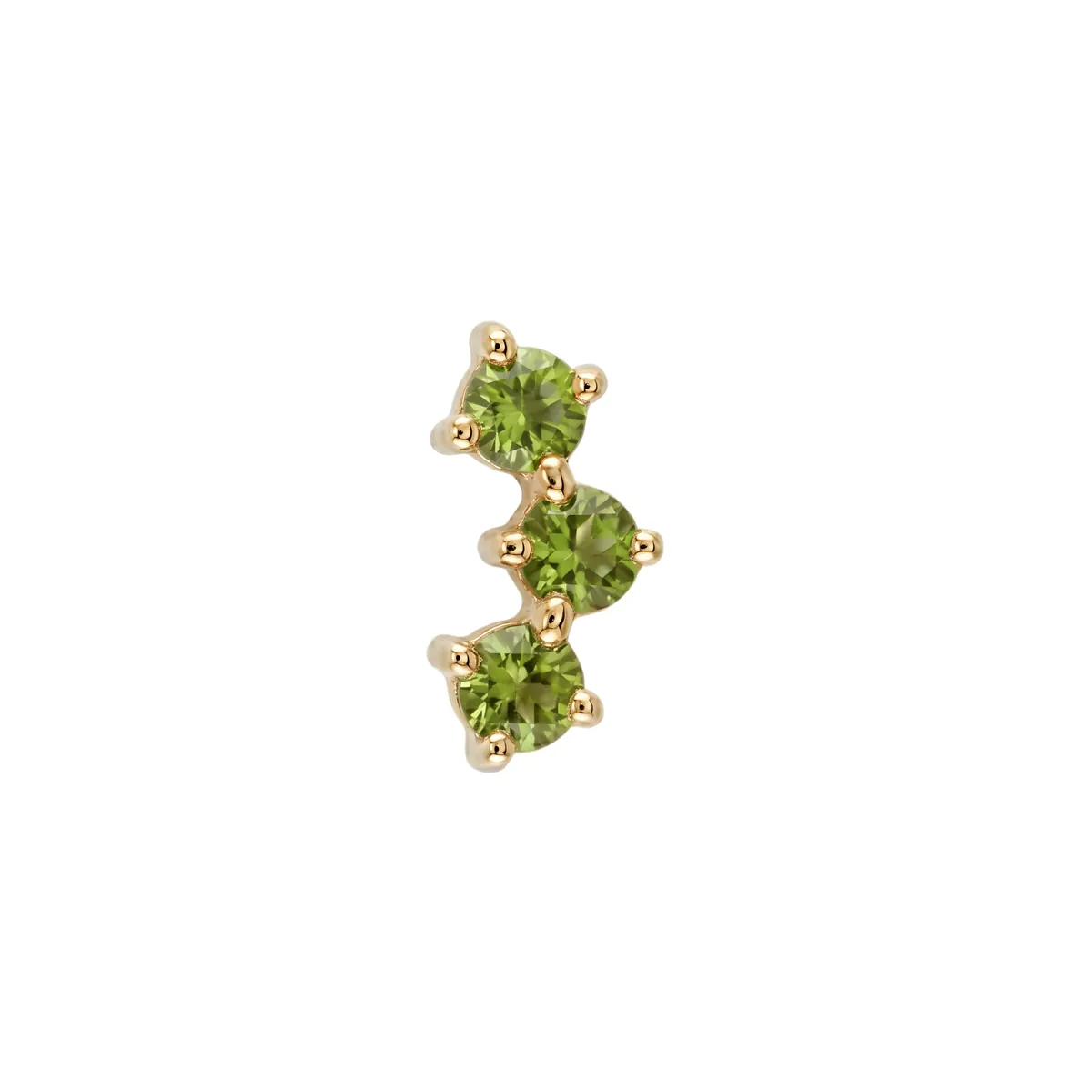 Muse 1mm — 14k Yellow Gold — BVLA piercing jewellery