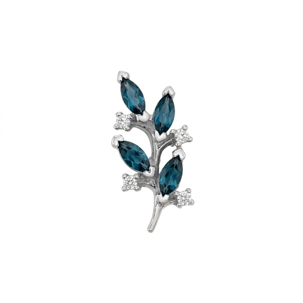 Bitter Sweet — 14k White Gold — BVLA piercing jewellery