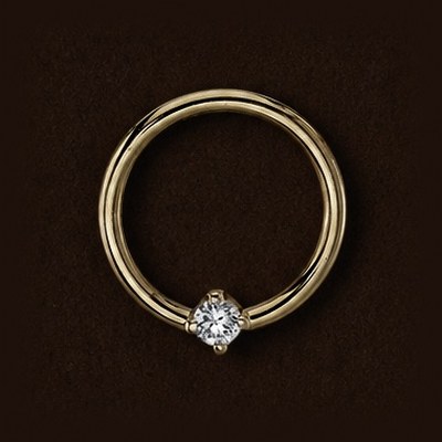Fixed Prong Rings